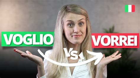 mature voglio|voglio vs vorrei italian.